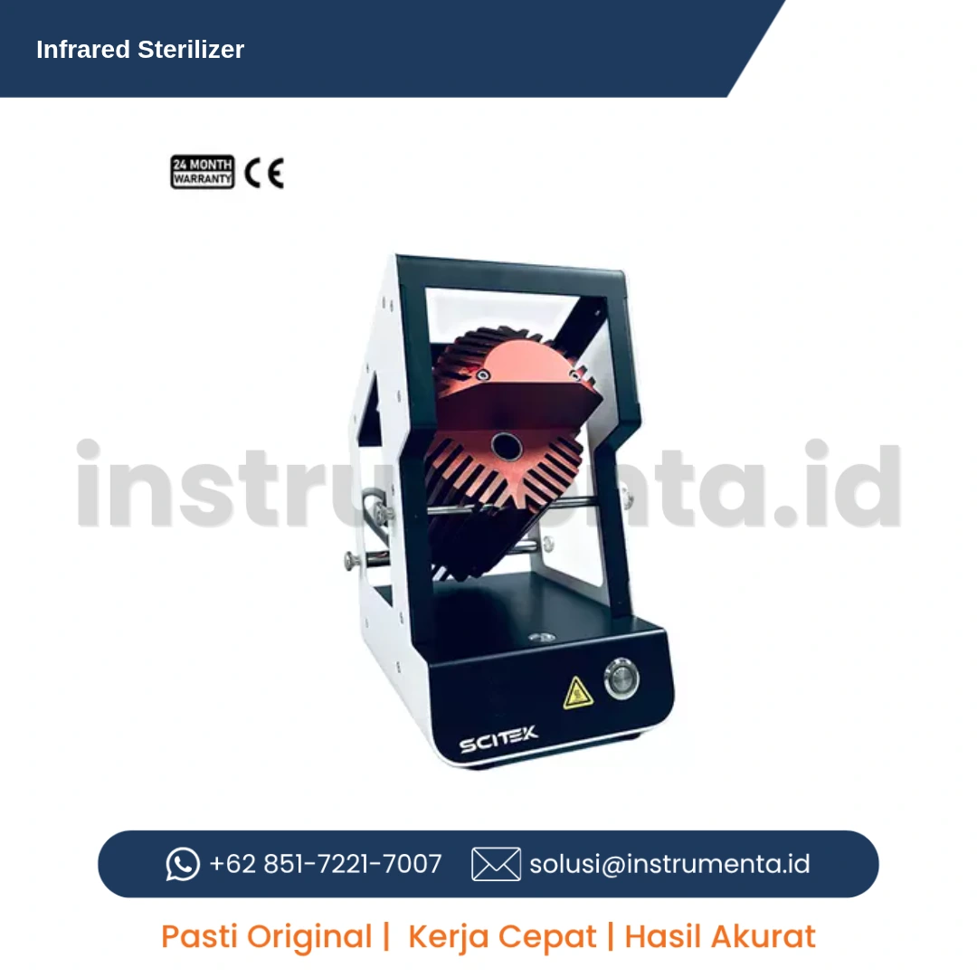 Portable Digital Infrared Sterilizer Scitek IR-950S Alat Sterilisasi Ose Tanpa Api untuk Laboratorium Mikrobiologi